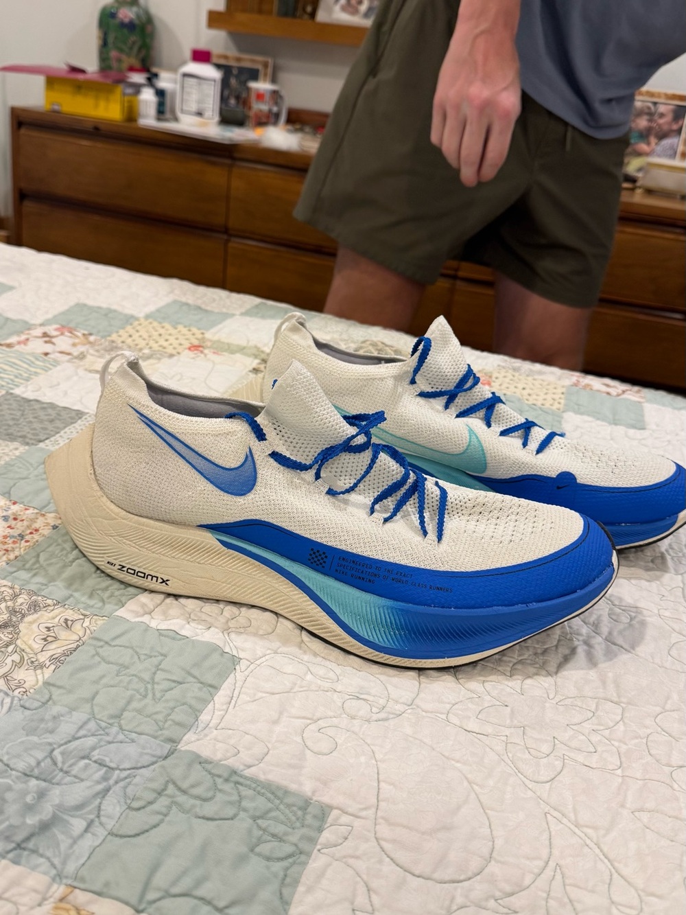 Nike Zoom X vaporfly carbon plate racing running shoe